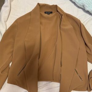 Tan blazer